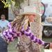 A rodeo queen hands out appetizers to the crowd at the 2014 Klickitat County Fair.
