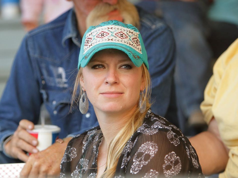 A young woman at the 2015 Klickitat County Fair.