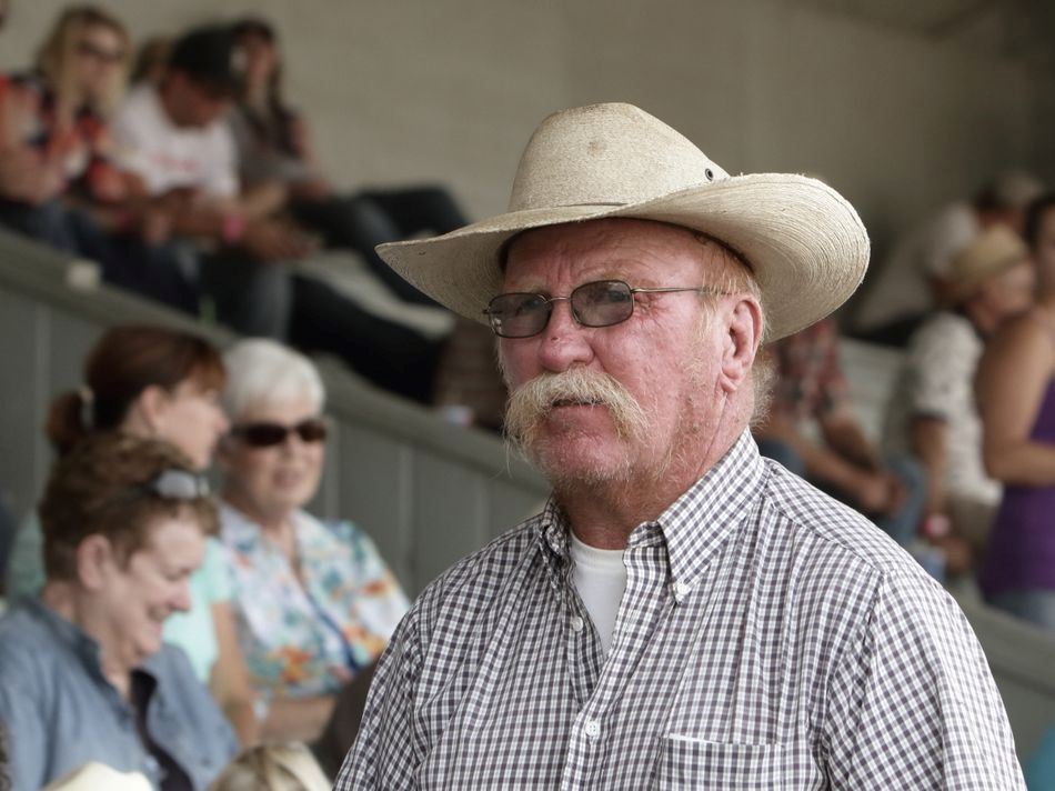 A gentleman at the 2015 Klickitat County Fair.
